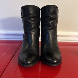 Frye ankle cowboy boots, size 7